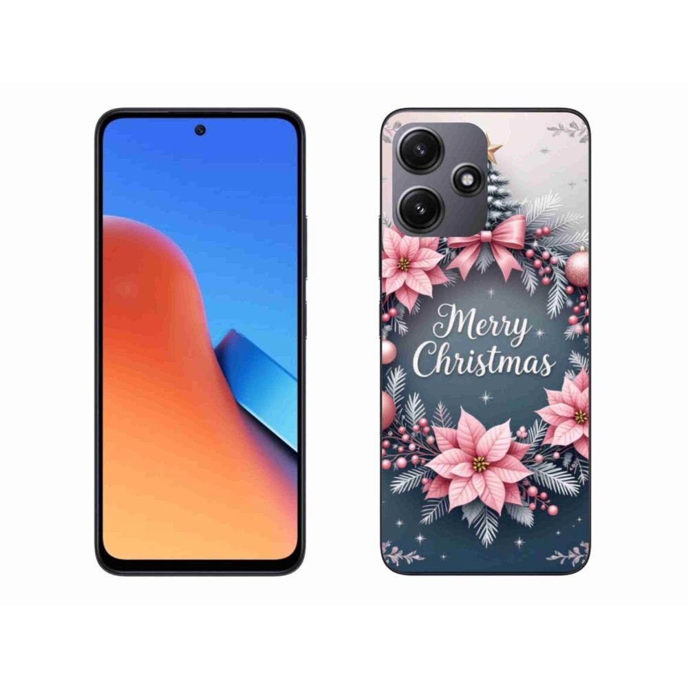 Gél borító mmCase a Xiaomi Redmi 12 5G-hez - boldog karácsonyt!