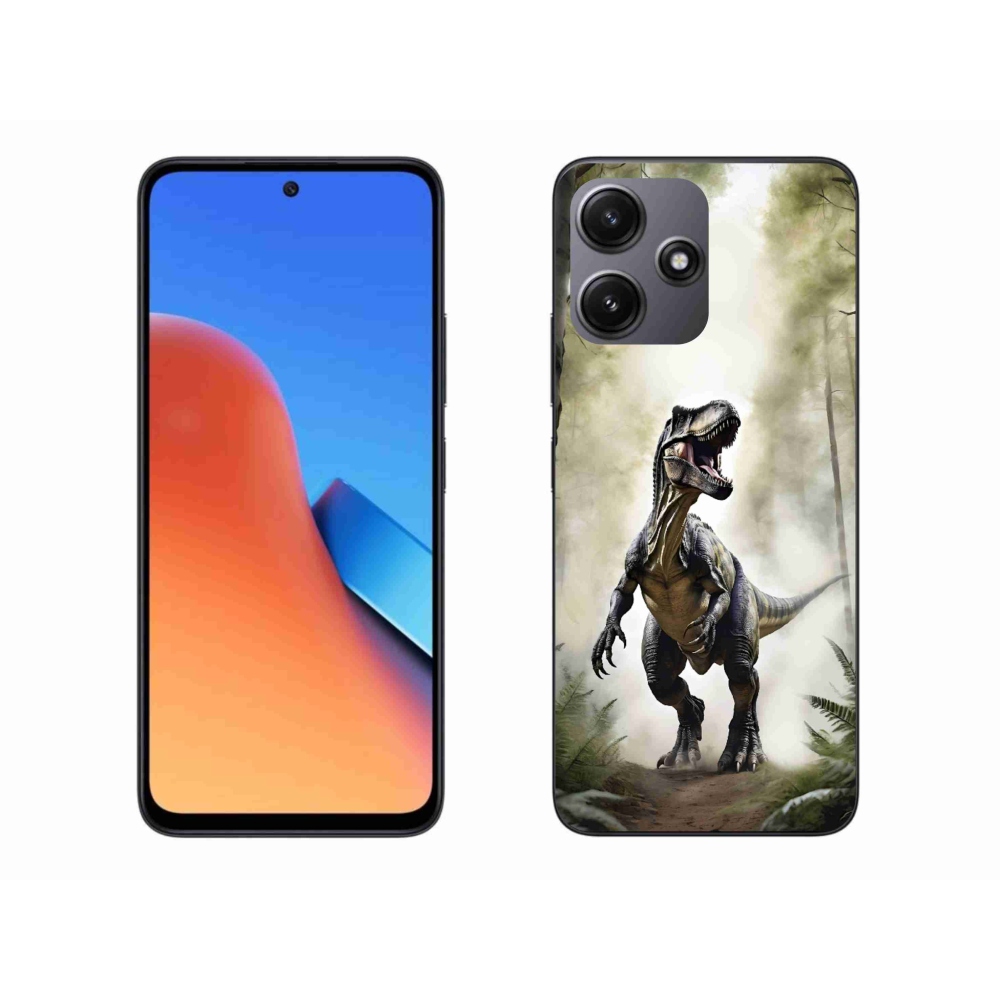 Gél borító mmCase a Xiaomi Redmi 12 5G-hez - dühös T-Rex