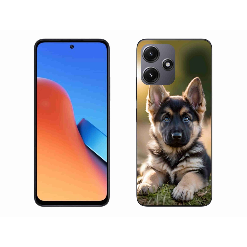 Gél borítás mmCase a Xiaomi Redmi 12 5G számára - Német juhászkutya a természetben