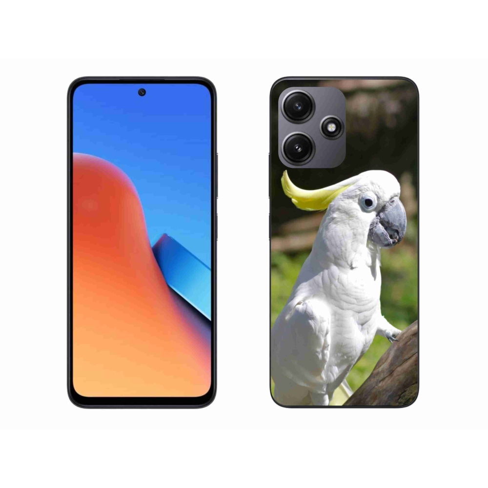 Gél borítás mmCase a Xiaomi Redmi 12 5G-hez - papagáj kakadu 2