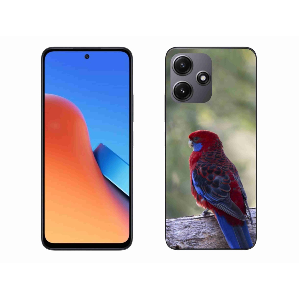 Gél borítás mmCase a Xiaomi Redmi 12 5G-hez - papagáj rosela