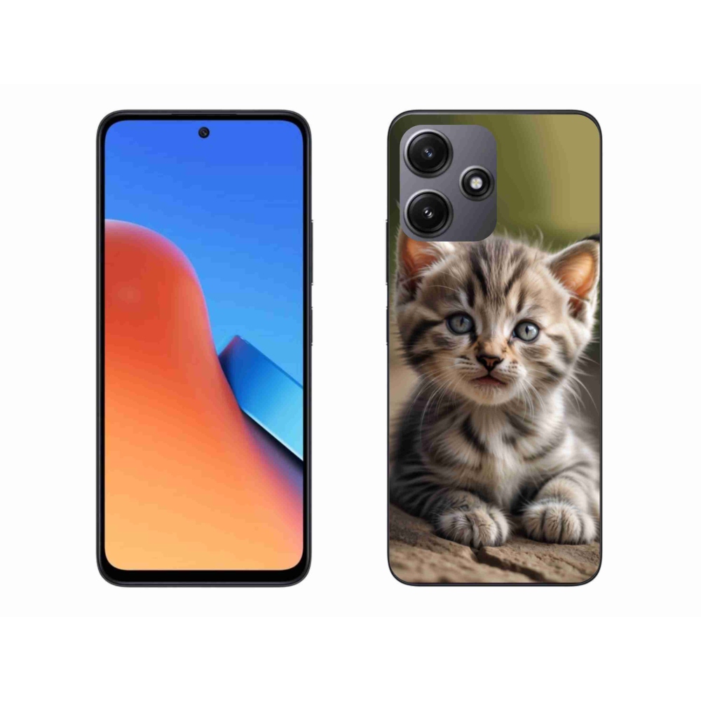 Gél borító mmCase a Xiaomi Redmi 12 5G számára - aranyos cica 9