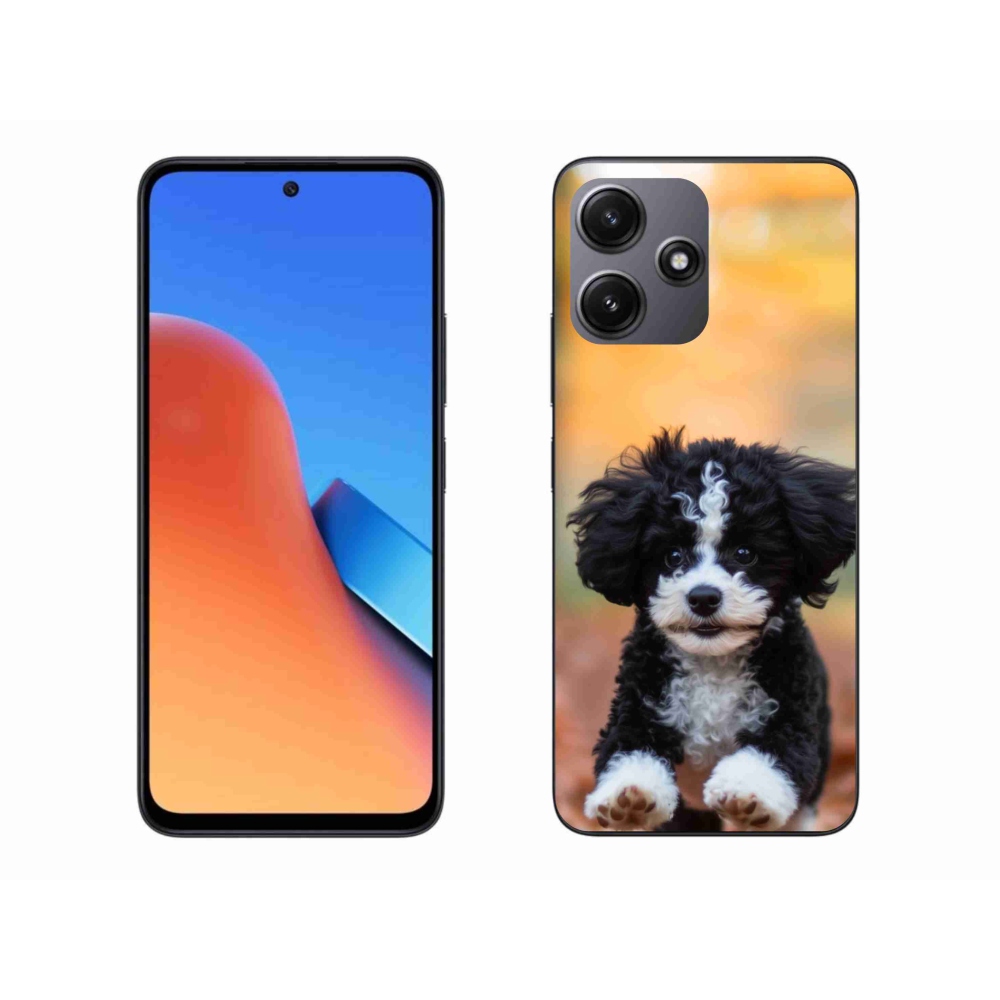 Gél borítás mmCase a Xiaomi Redmi 12 5G-hez - aranyos kiskutya 2