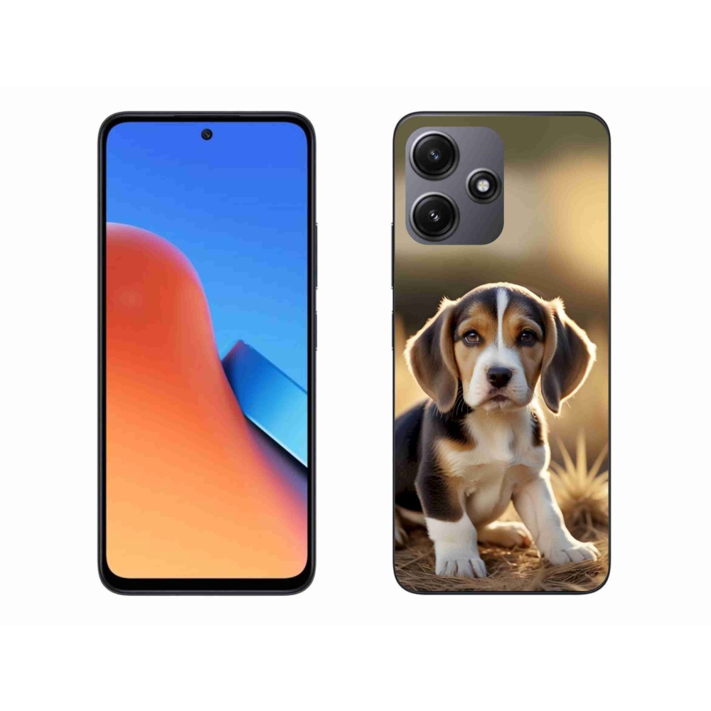 Gél borítás mmCase a Xiaomi Redmi 12 5G-hez - aranyos bézs színű
