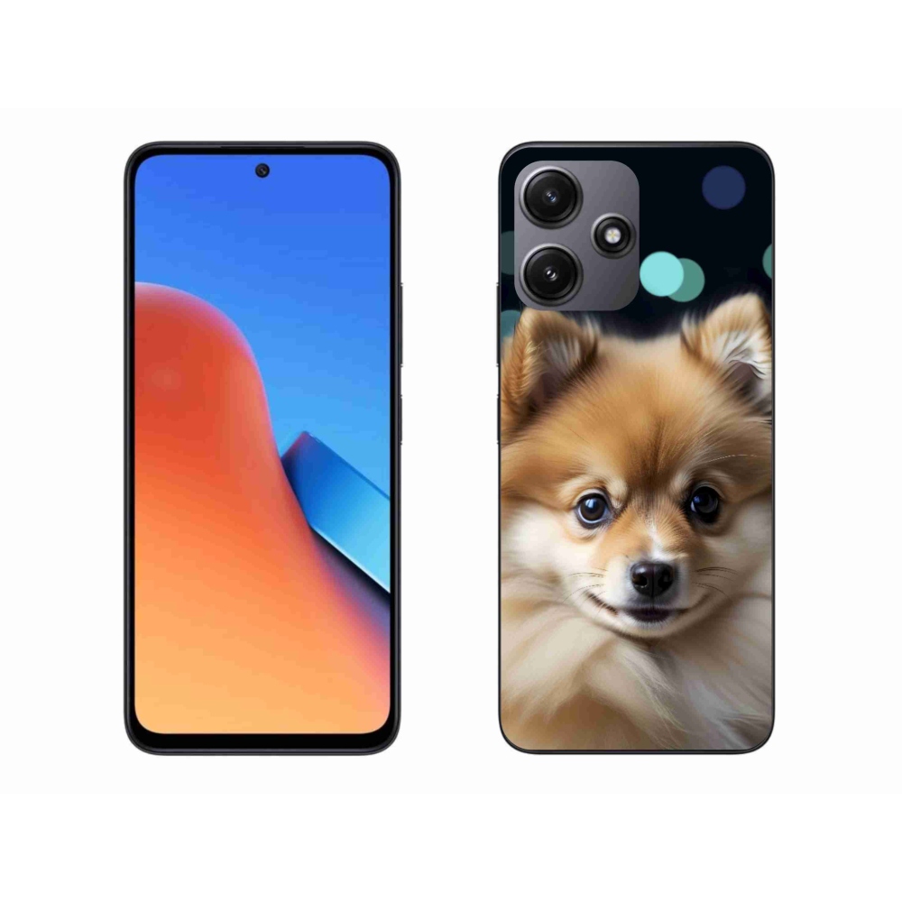 Gél borítás mmCase a Xiaomi Redmi 12 5G-hez - aranyos pomerániai