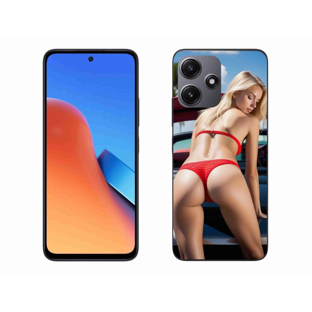 Gél borító mmCase a Xiaomi Redmi 12 5G-hez - szexi nő 2