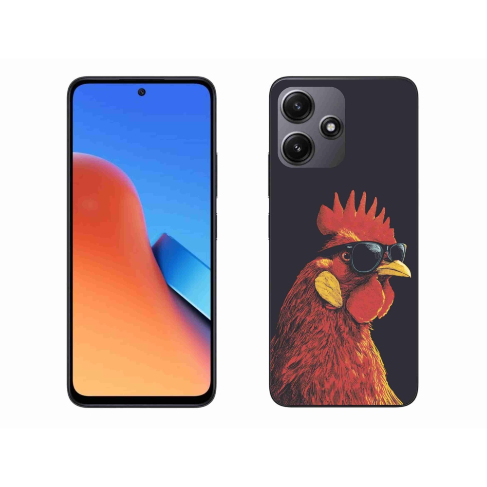 Gél borítás mmCase a Xiaomi Redmi 12 5G számára - stílusos kakas