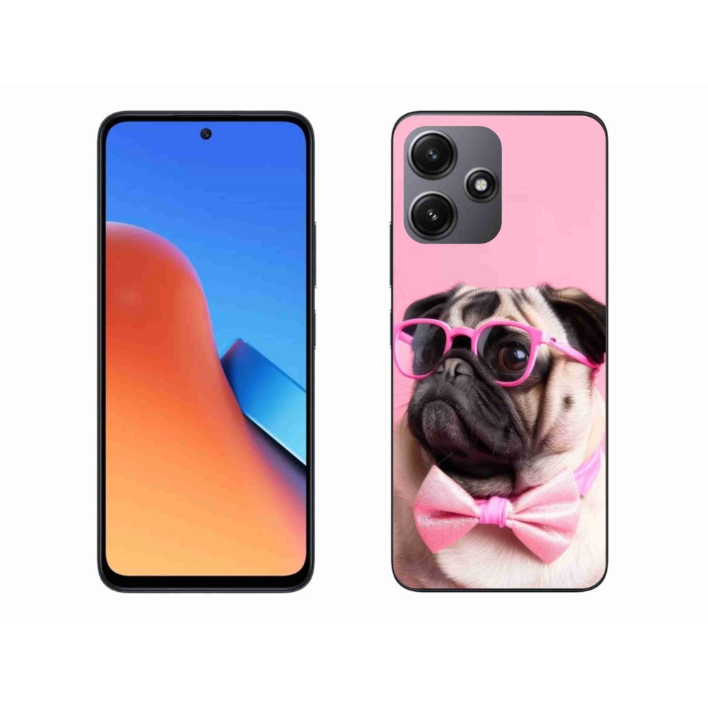 Gél borítás mmCase a Xiaomi Redmi 12 5G számára - stílusos mopsz