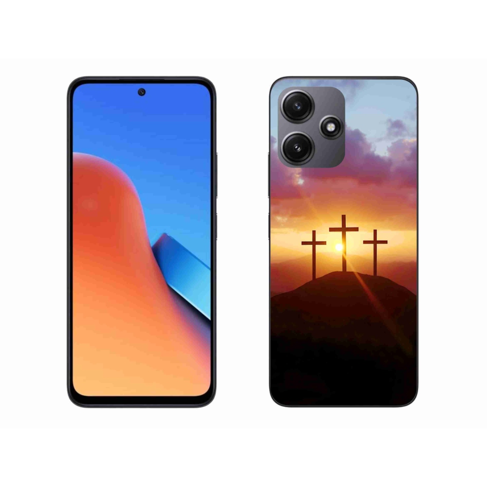 Gél borítás mmCase a Xiaomi Redmi 12 5G-hez - három kereszt