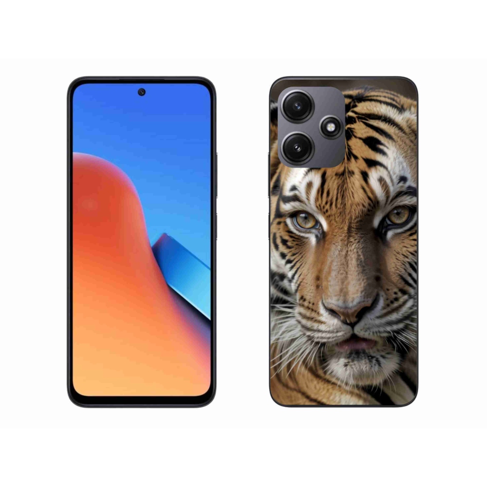 Gél borítás mmCase a Xiaomi Redmi 12 5G számára - tigris nézet