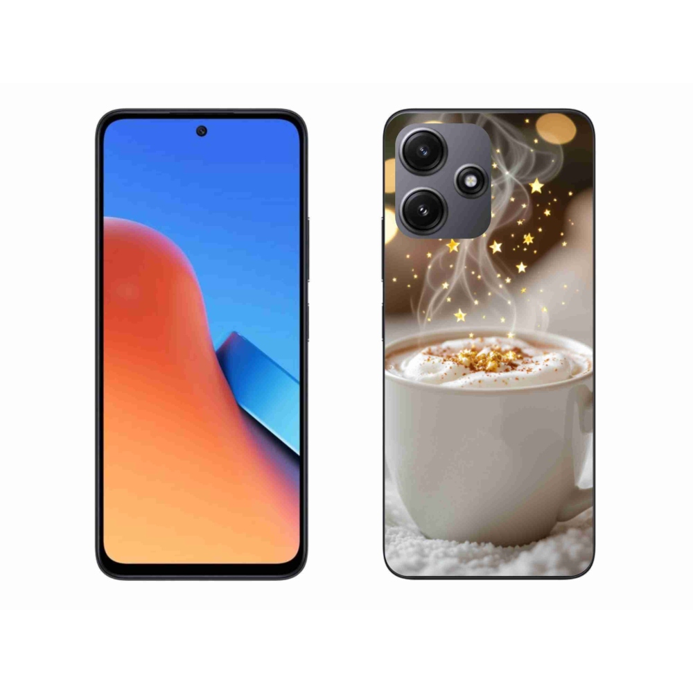 Gél borítás mmCase a Xiaomi Redmi 12 5G-hez - Karácsonyi forró ital