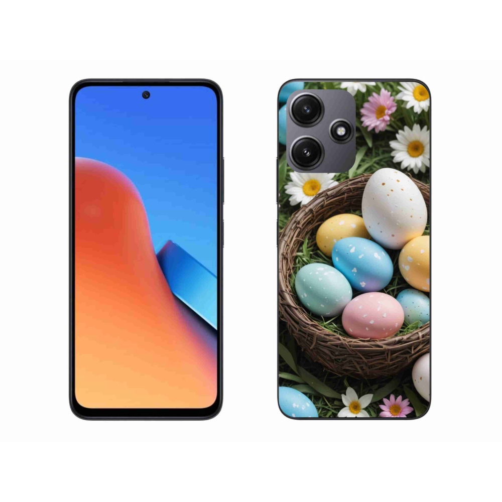 Gél borítás mmCase a Xiaomi Redmi 12 5G számára - Húsvéti tojások 2