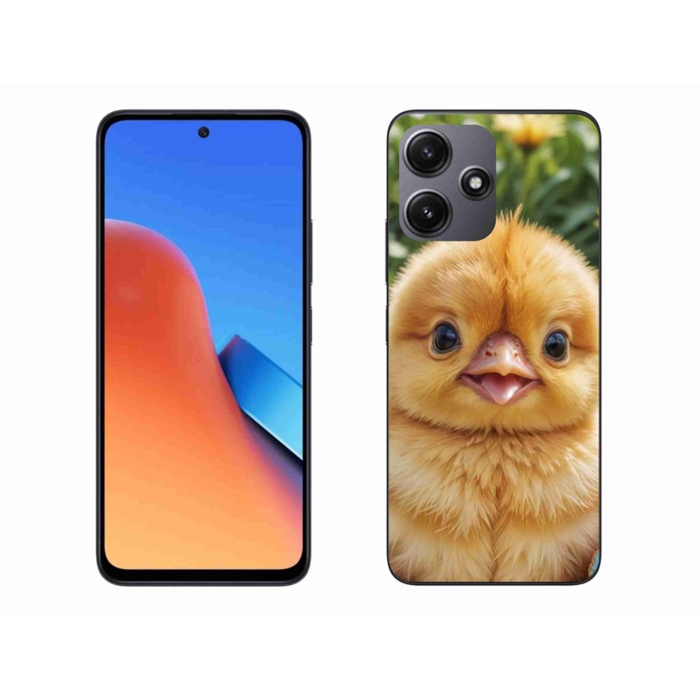 Gél borító mmCase a Xiaomi Redmi 12 5G számára - boldog csaj