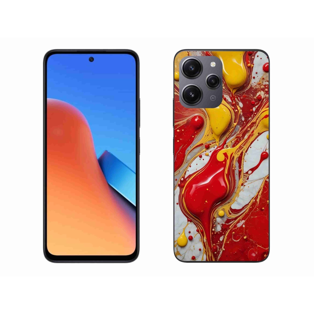 Gél borítás mmCase a Xiaomi Redmi 12-hez - absztrakt motívum 42