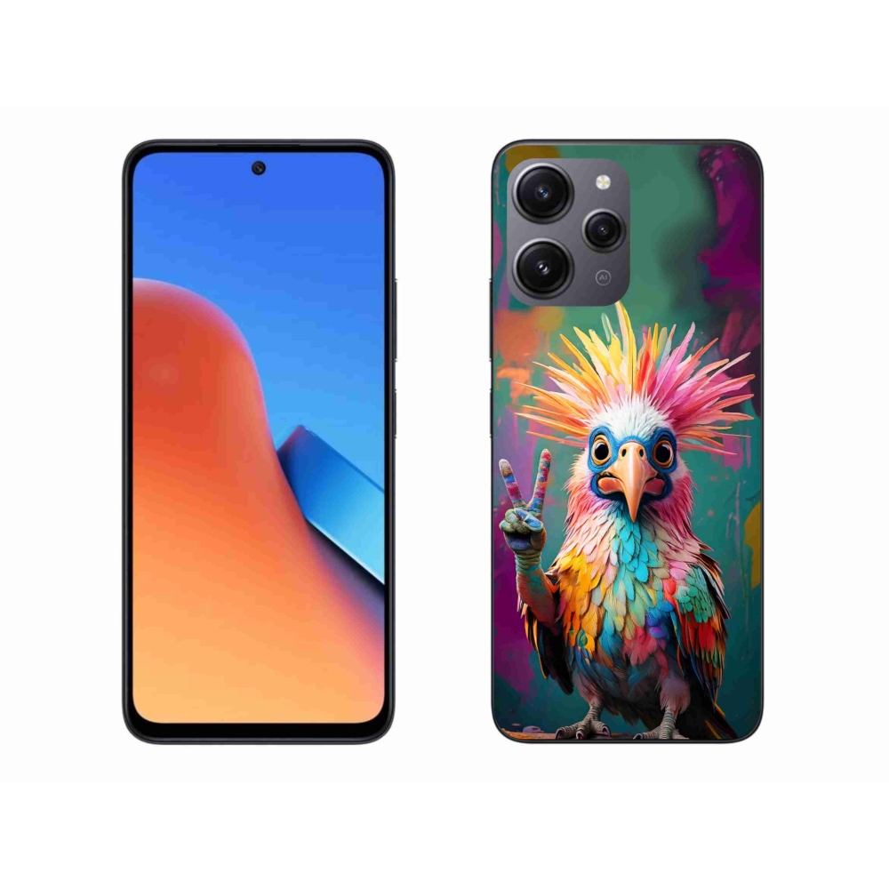 Gél borító mmCase a Xiaomi Redmi 12-hez - színes lázadó