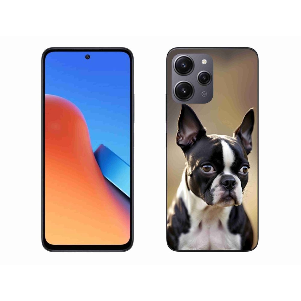 Gél borítás mmCase a Xiaomi Redmi 12 készülékhez - Boston Terrier