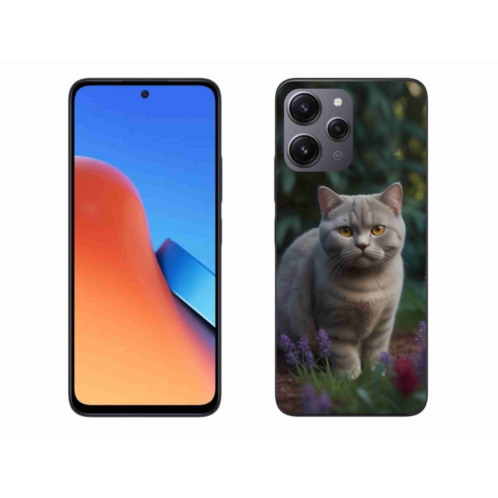 Gél borítás mmCase a Xiaomi Redmi 12-hez - brit macska