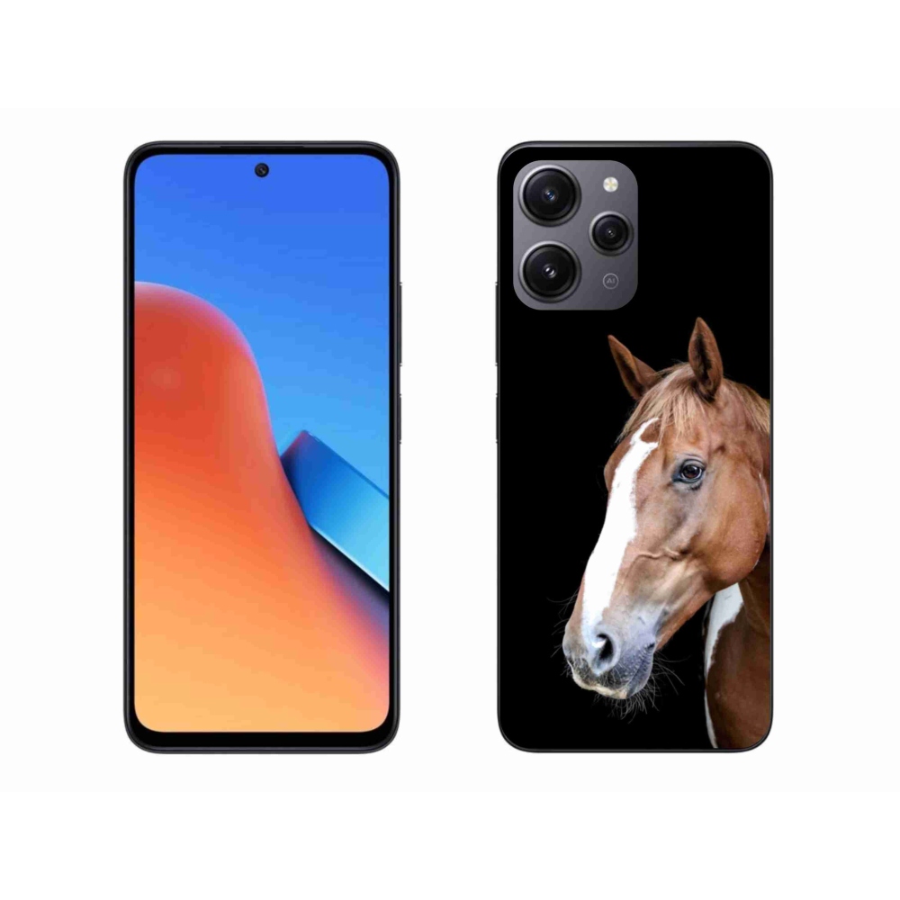 Gél borítás mmCase a Xiaomi Redmi 12-hez - barna ló 3