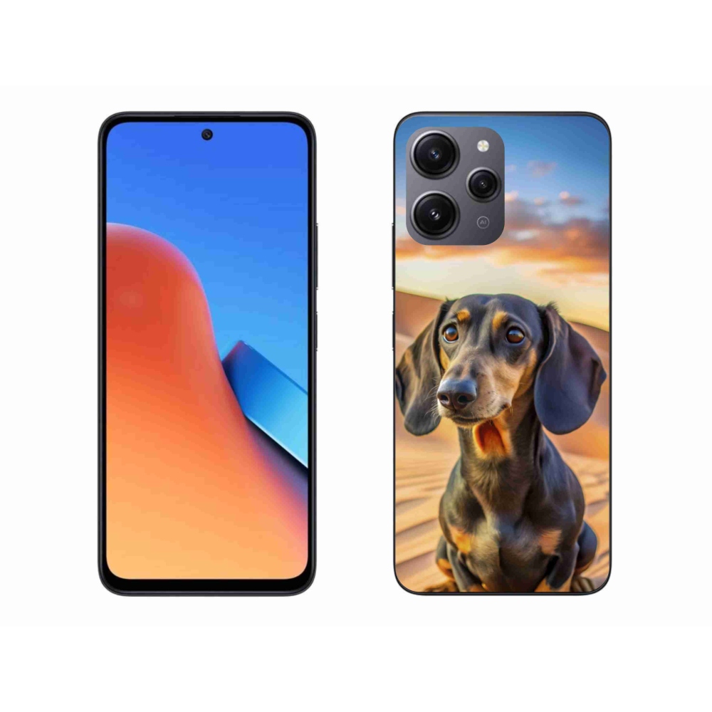 Gél borítás mmCase a Xiaomi Redmi 12-hez - tacskó 3