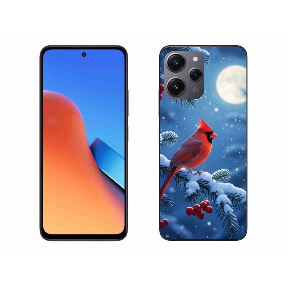 Gél borítás mmCase a Xiaomi Redmi 12 készülékhez - kardinálpiros színű