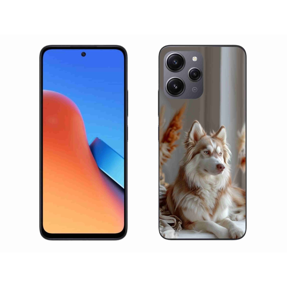 Gél borítás mmCase a Xiaomi Redmi 12-hez - csendes szibériai husky