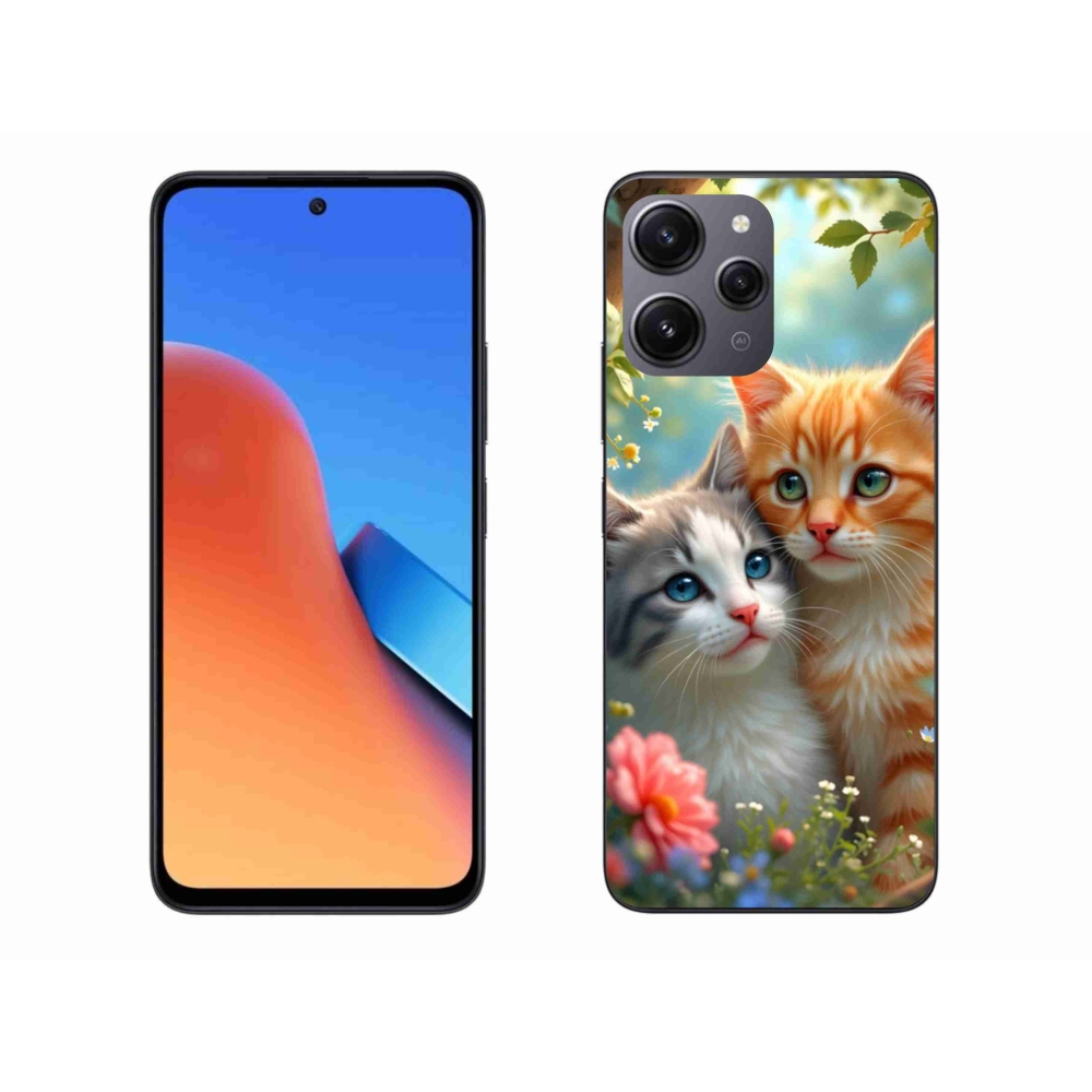 Gél borítás mmCase a Xiaomi Redmi 12-hez - cat love 2