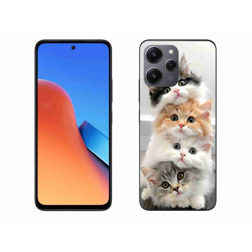 Gél borítás mmCase a Xiaomi Redmi 12-hez - cat group