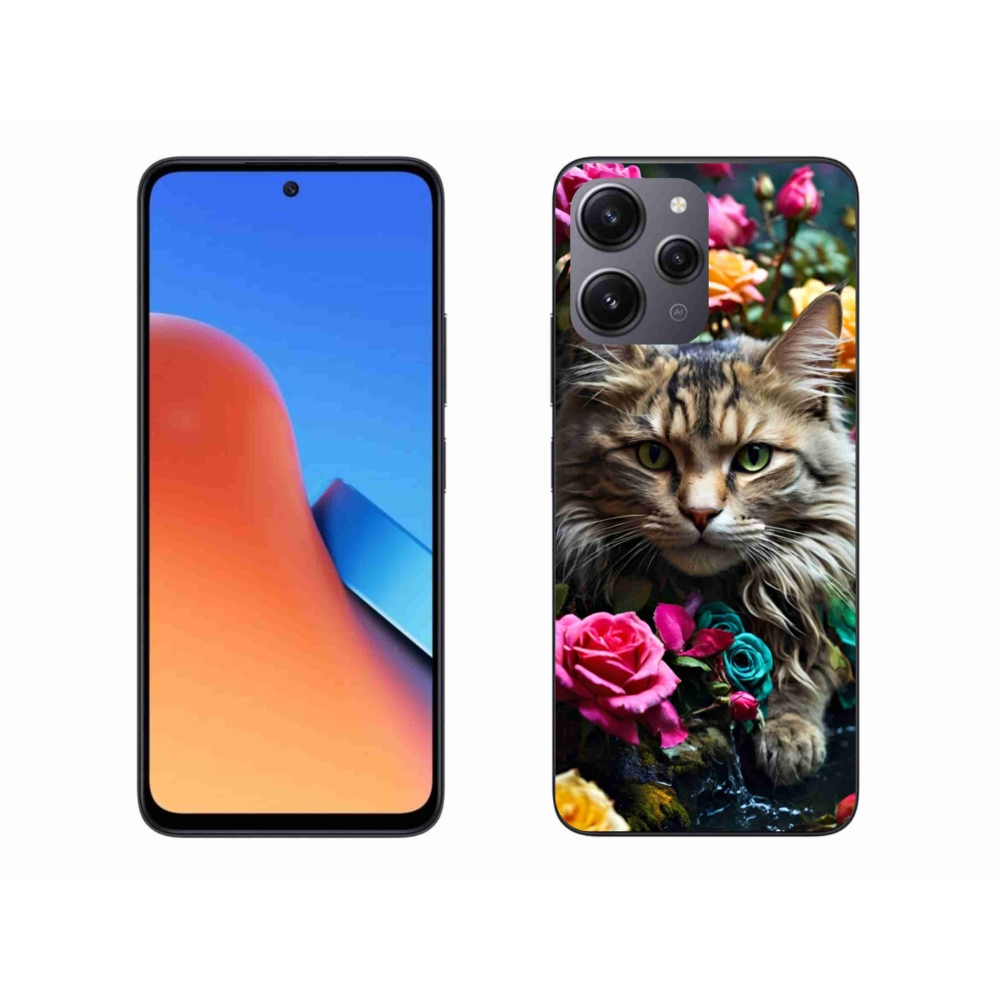 Gél borítás mmCase a Xiaomi Redmi 12-hez - macskaszem nézet 2