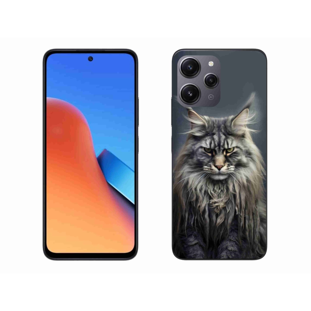 Gél borítás mmCase a Xiaomi Redmi 12-hez - macskaszem nézet 4