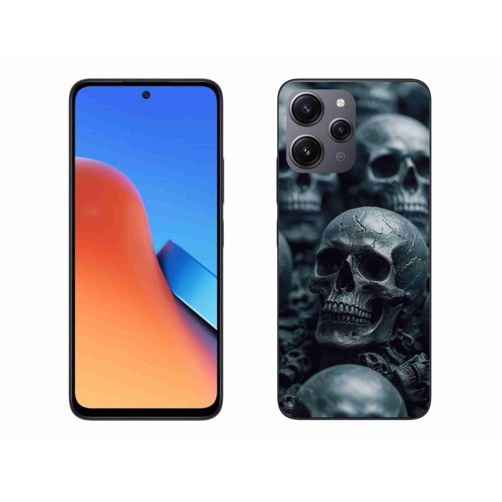 Gél borítás mmCase a Xiaomi Redmi 12 - koponya 2 számára