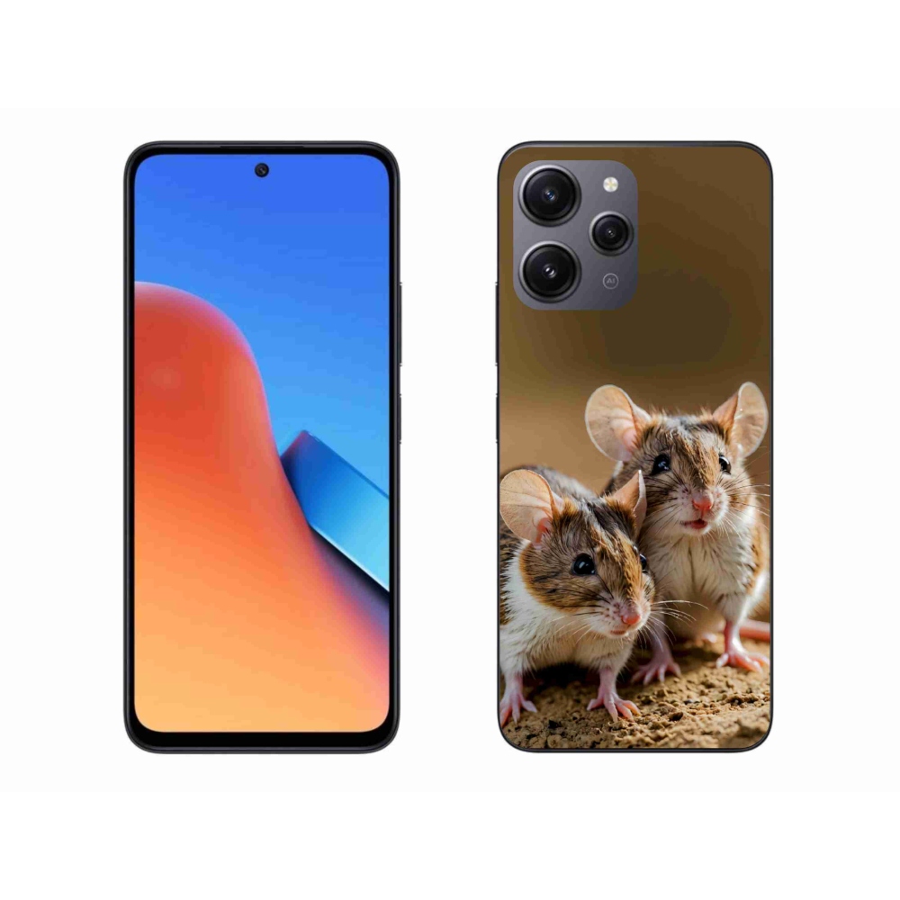 Gél borítás mmCase a Xiaomi Redmi 12 - egér duóhoz
