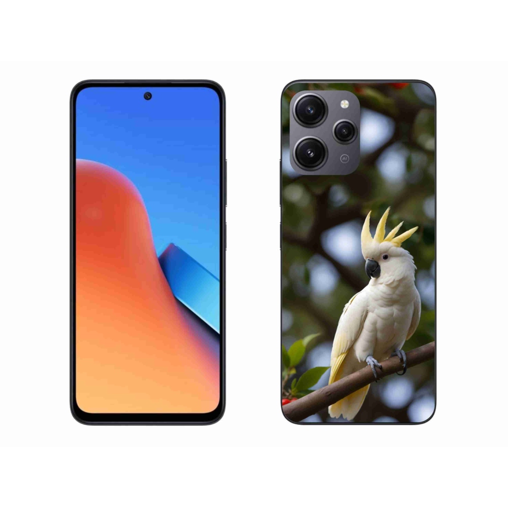 Gél borítás mmCase a Xiaomi Redmi 12-hez - papagáj kakadu 3