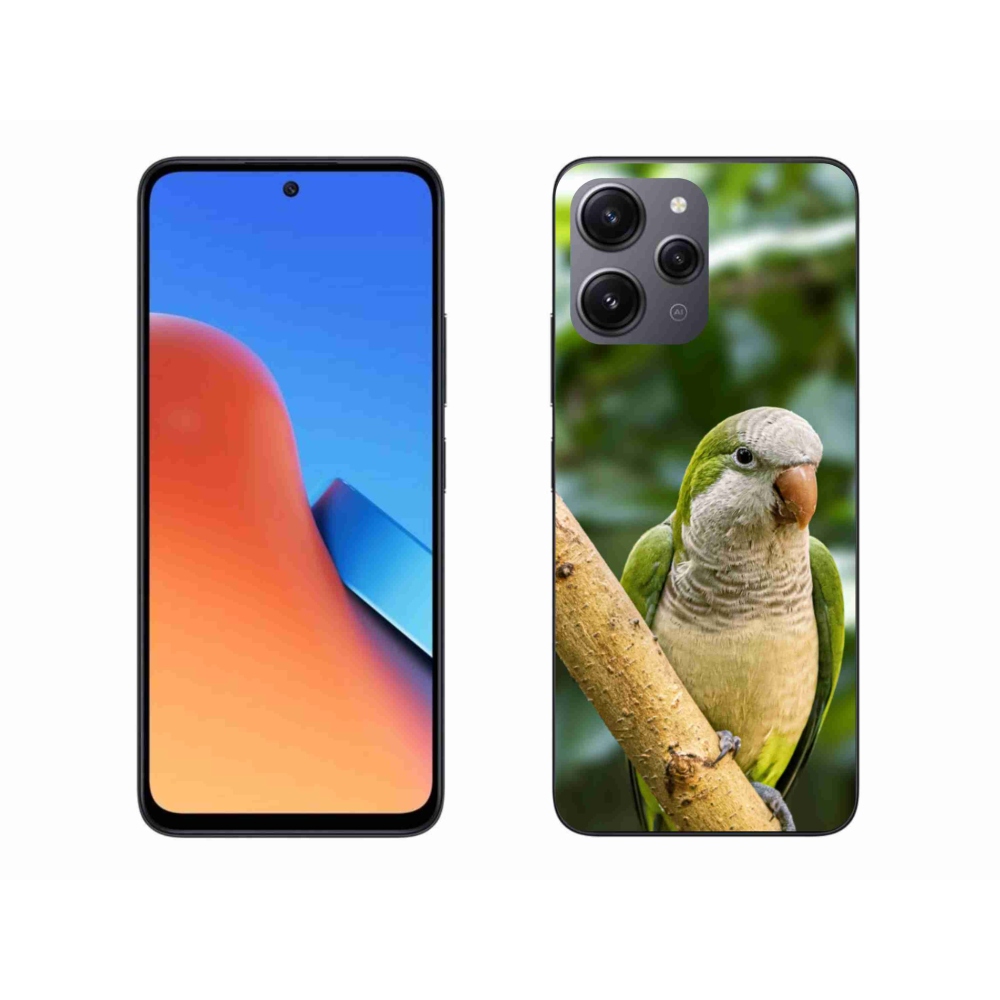 Gél borítás mmCase a Xiaomi Redmi 12 készülékhez - papagáj