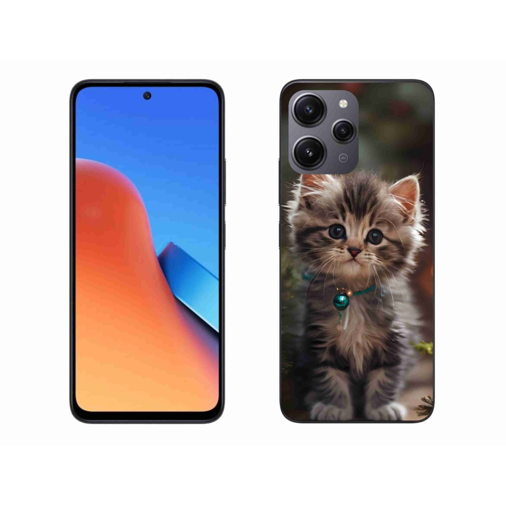 Gél borító mmCase a Xiaomi Redmi 12-hez - aranyos cica 11