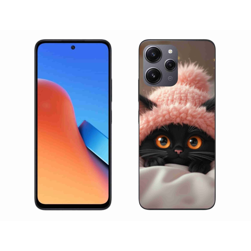 Gél borító mmCase a Xiaomi Redmi 12-hez - aranyos cica 7