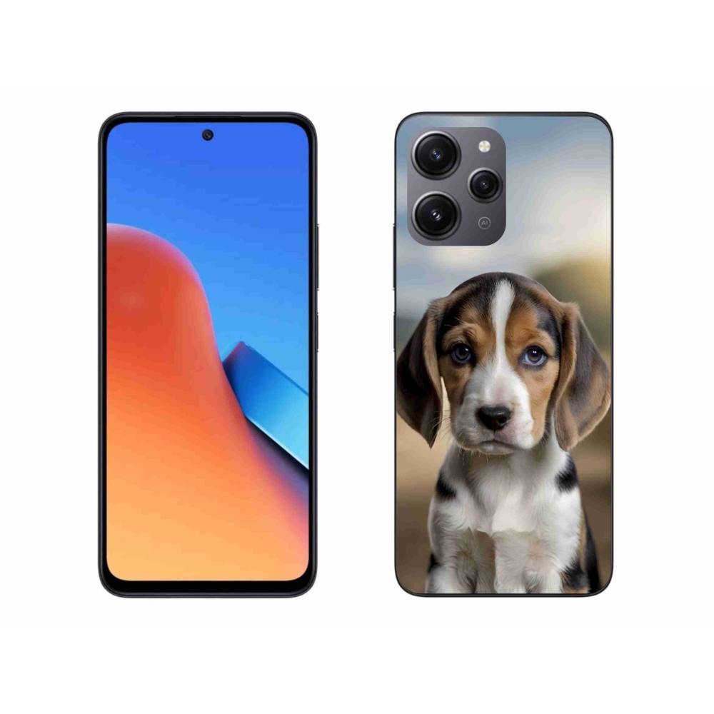 Gél borítás mmCase a Xiaomi Redmi 12-hez - aranyos beagle