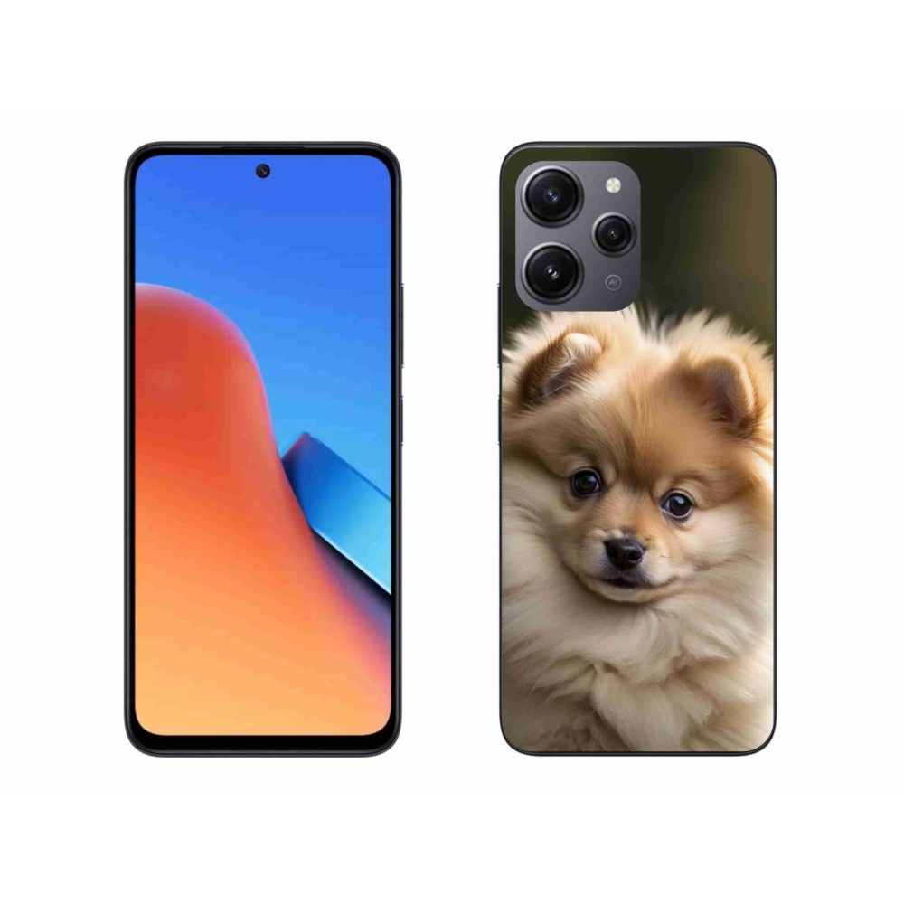 Gél borítás mmCase a Xiaomi Redmi 12-hez - aranyos pomerániai 2