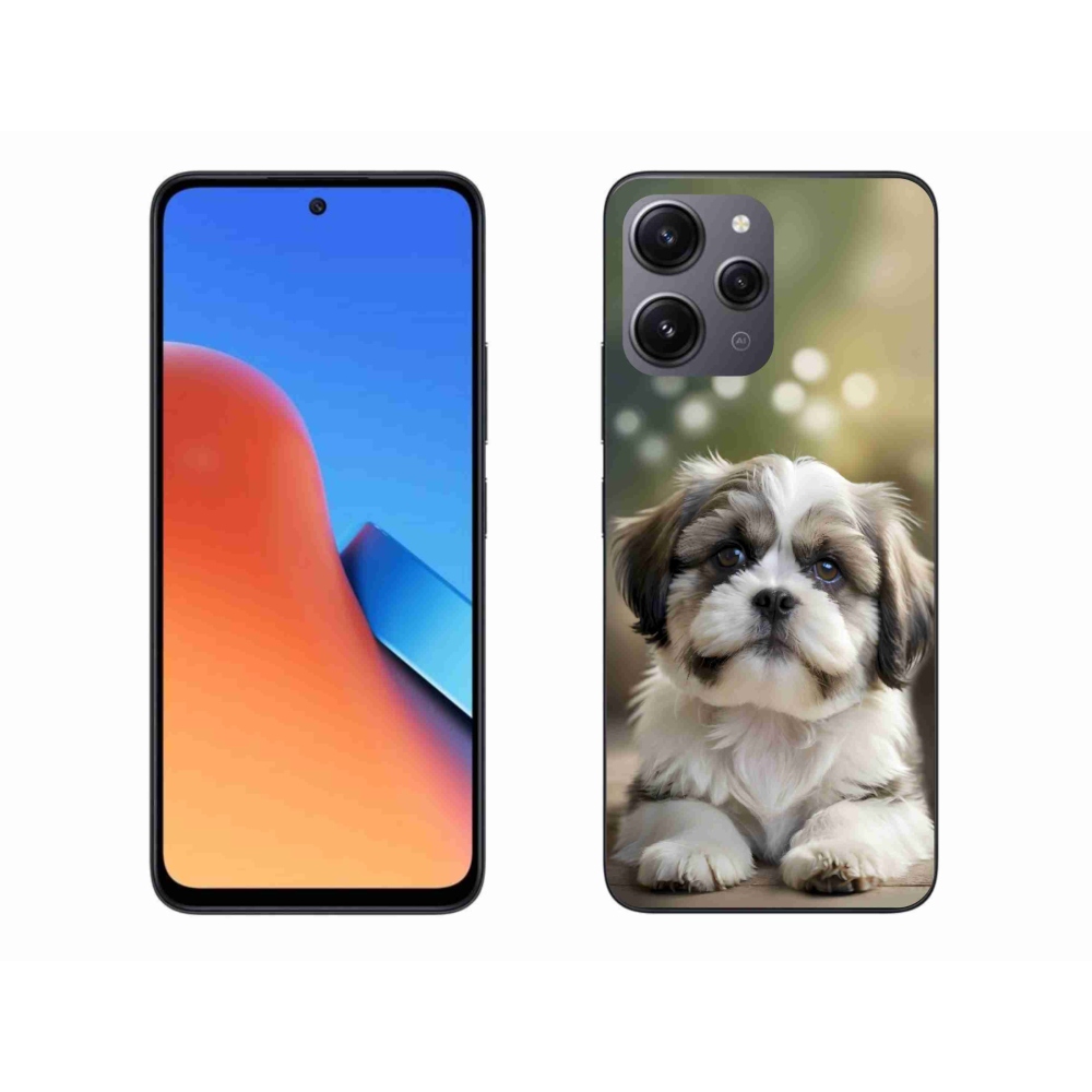 Gél borítás mmCase a Xiaomi Redmi 12-hez - aranyos shih-tzu