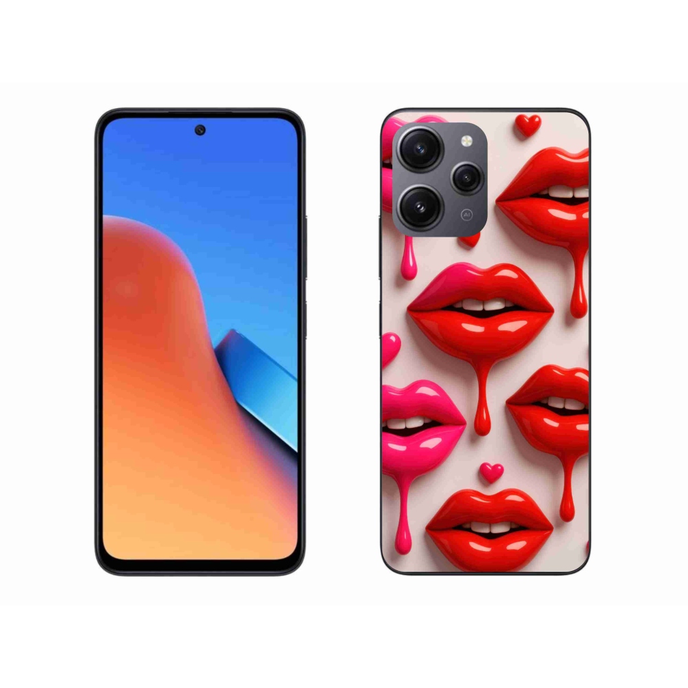 Gél borítás mmCase a Xiaomi Redmi 12 - ajkak 2