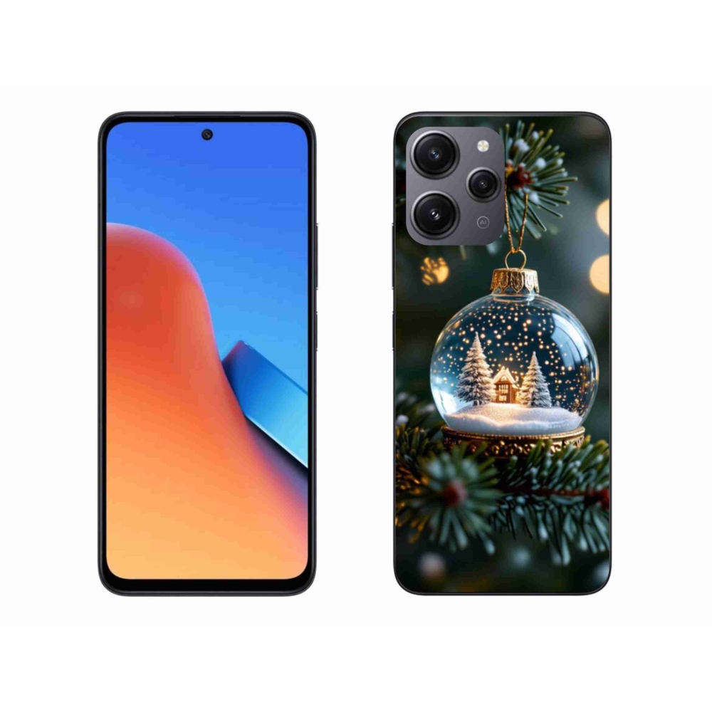 Gél borító mmCase a Xiaomi Redmi 12-hez - Karácsonyi golyók 2