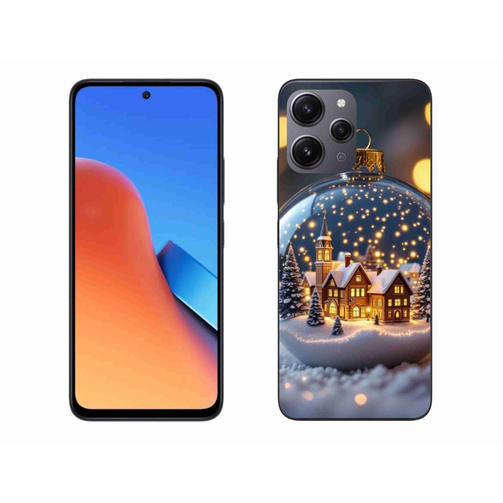 Gél borító mmCase a Xiaomi Redmi 12-hez - Karácsonyi golyók 4