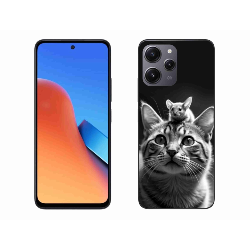 Gél borítás mmCase a Xiaomi Redmi 12 - állati barátság 2