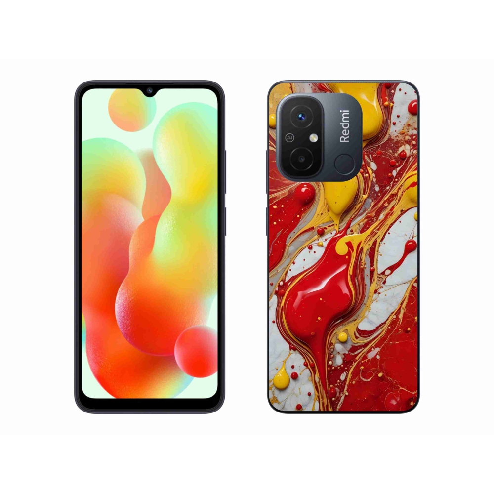 Gél borítás mmCase a Xiaomi Redmi 12C-hez - absztrakt motívum 42
