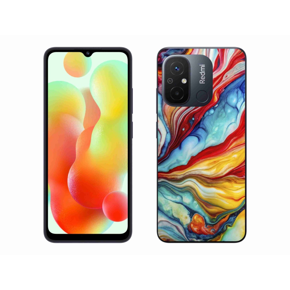 Gél borítás mmCase a Xiaomi Redmi 12C-hez - absztrakt motívum 58