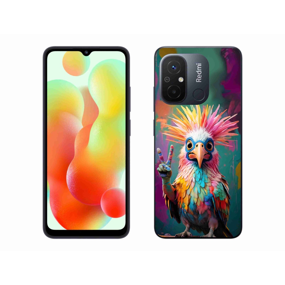 Gél borítás mmCase a Xiaomi Redmi 12C-hez - színes lázadó