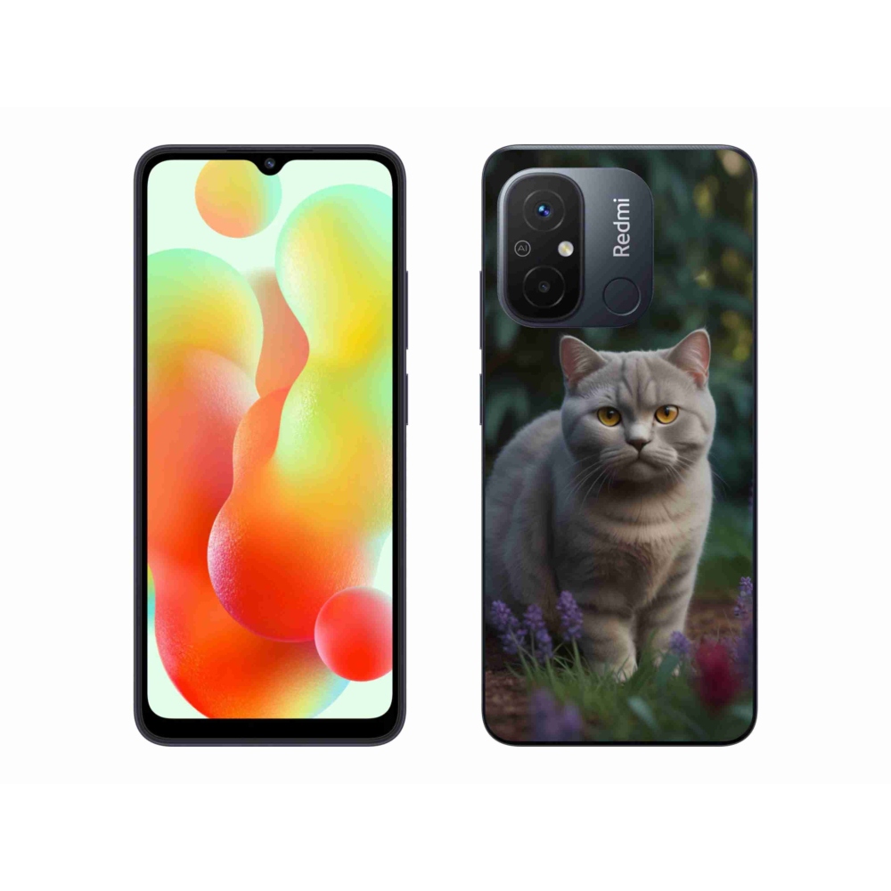 Gél borítás mmCase a Xiaomi Redmi 12C-hez - brit macska