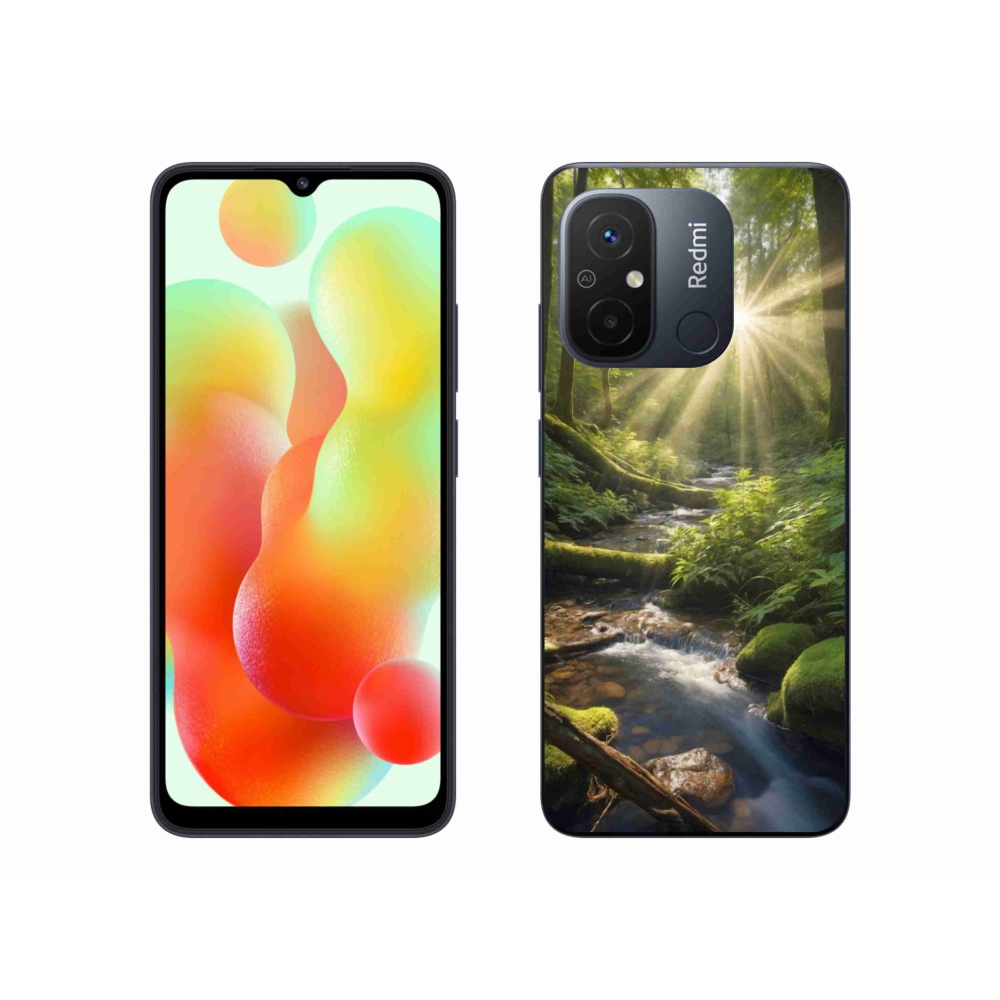 Gél borítás mmCase a Xiaomi Redmi 12C számára - az erdő mélysége