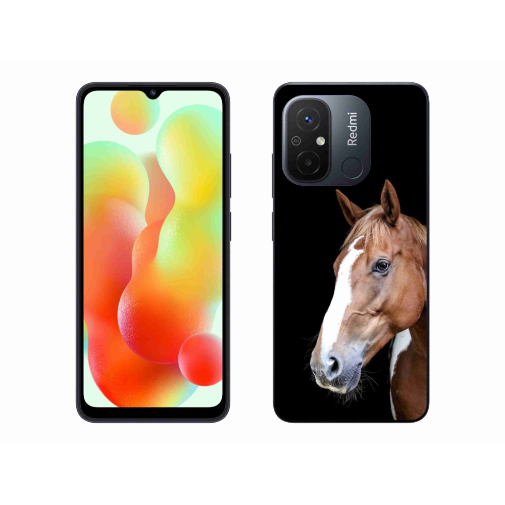 Gél borítás mmCase a Xiaomi Redmi 12C-hez - barna ló 3