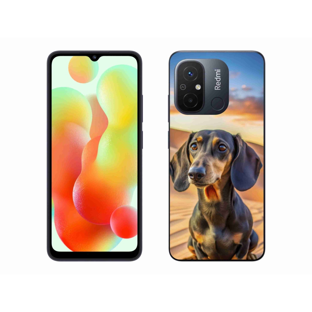 Gél borítás mmCase a Xiaomi Redmi 12C-hez - tacskó 3