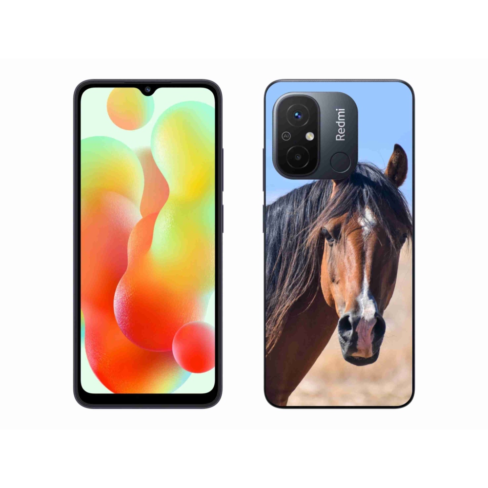 Gél borítás mmCase a Xiaomi Redmi 12C-hez - nyugodt ló